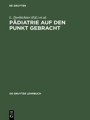 cover image of Pädiatrie auf den Punkt gebracht